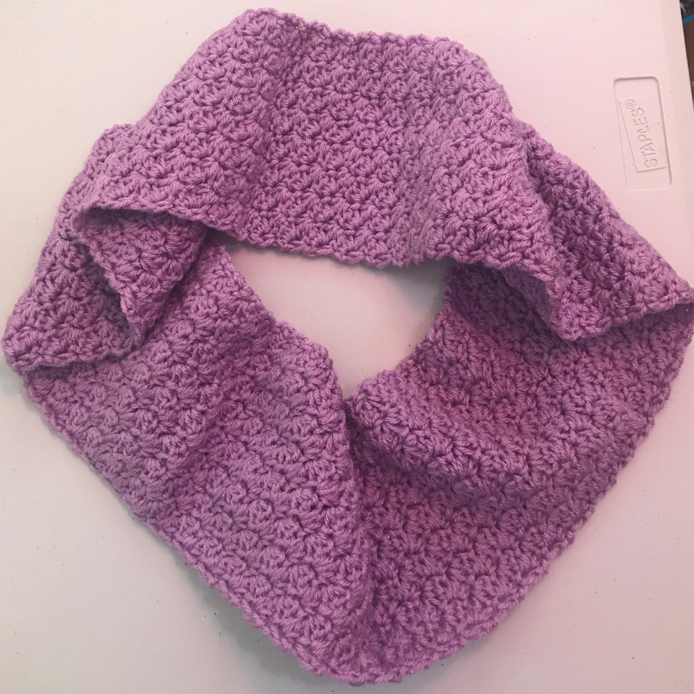Lilac Infinity Scarf